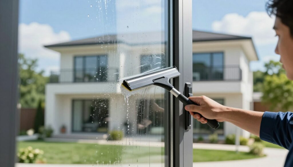 Alufenster Reinigung