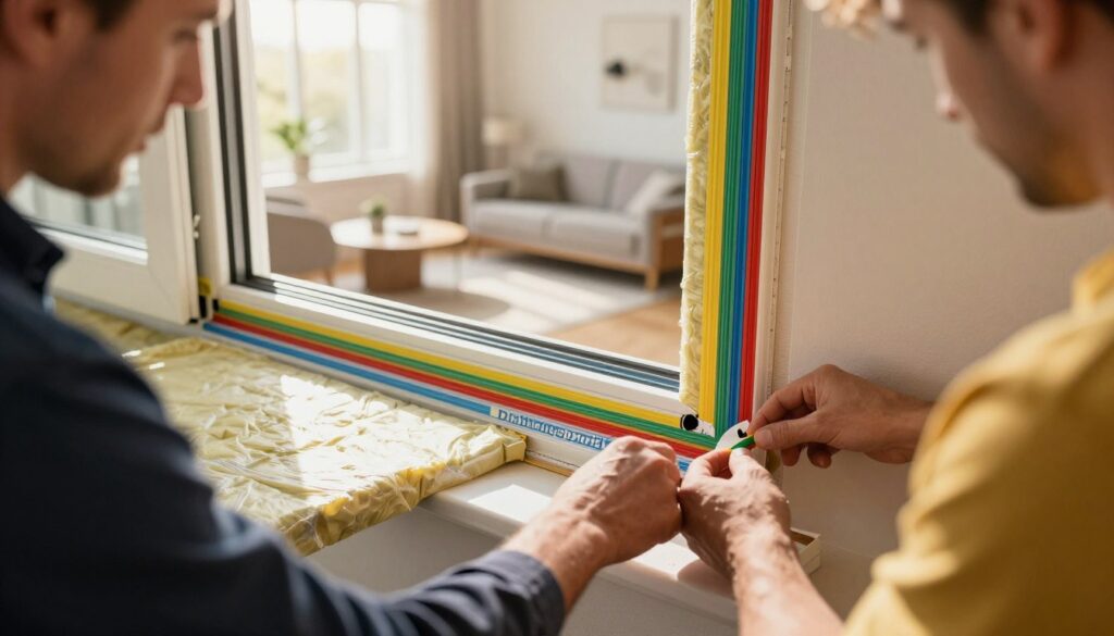 Dichtungsprofil Installation