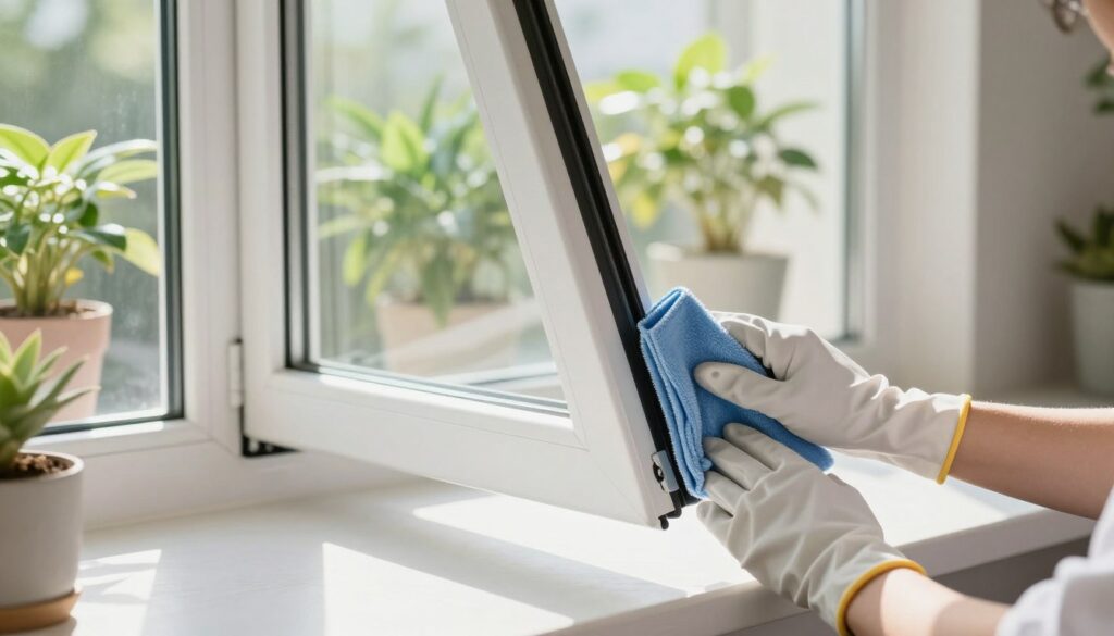 Dreh Kippfenster Pflege