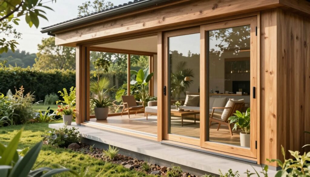 Dreh Kippfenster in ökologischen Bauprojekten