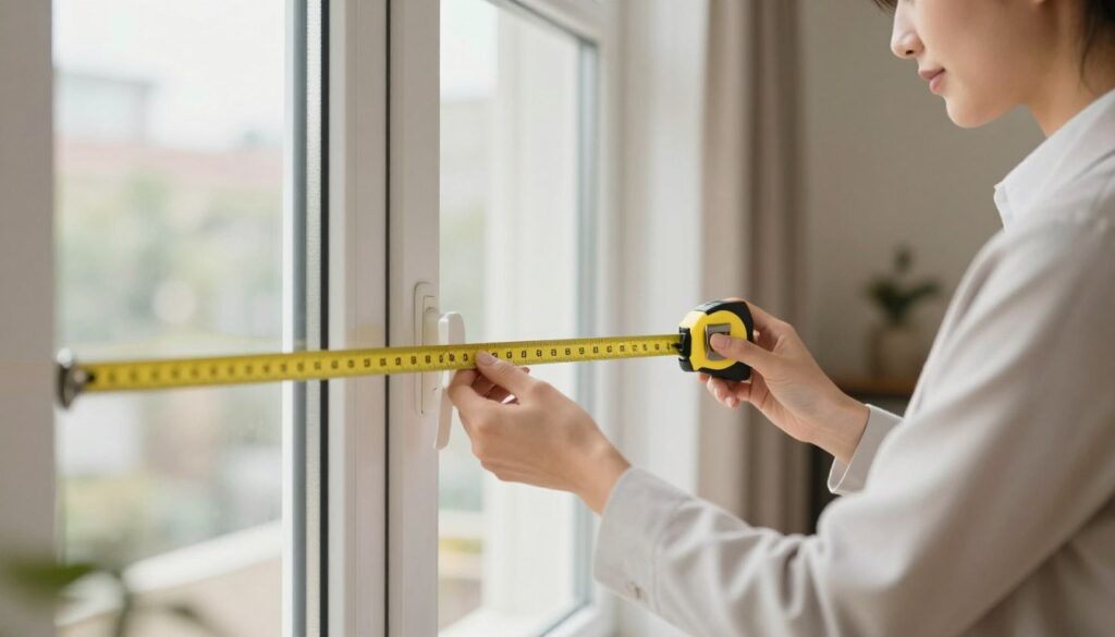 Fenster Größenbestimmung