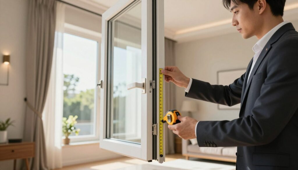 Fenster Größenbestimmung