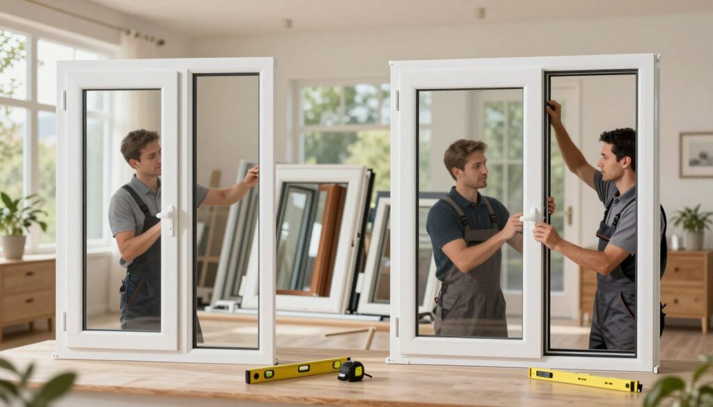 Fenster Installation Vergleich