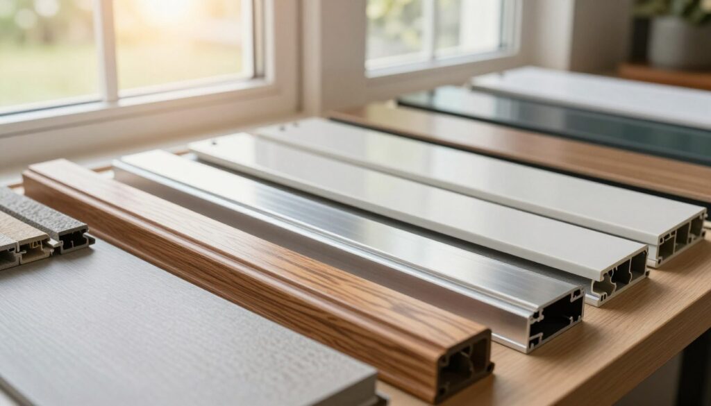 Fenster Material Auswahl