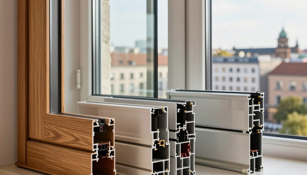 Fenster Materialien