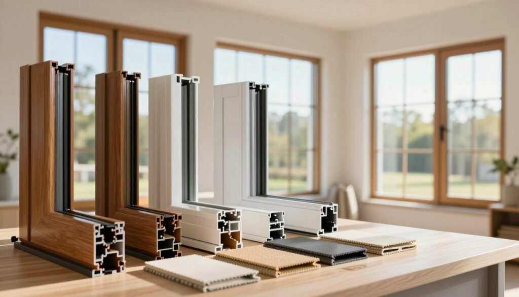 Fenster Materialien Vergleich