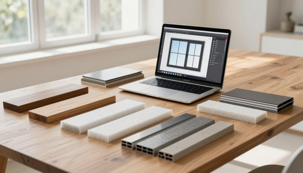 Fenster Materialien Vergleich