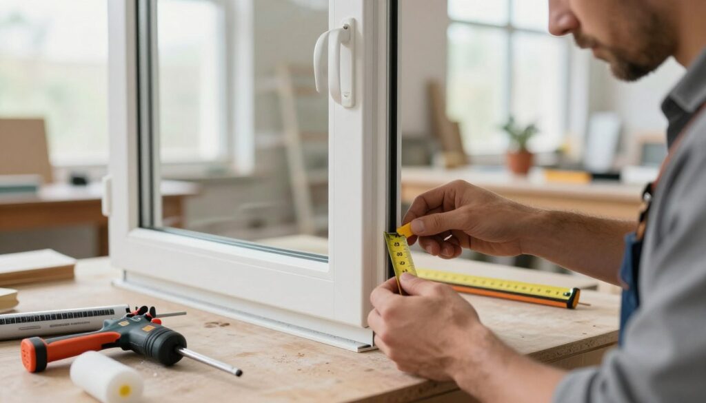 Fenster auf dichte Passgenauigkeit prüfen