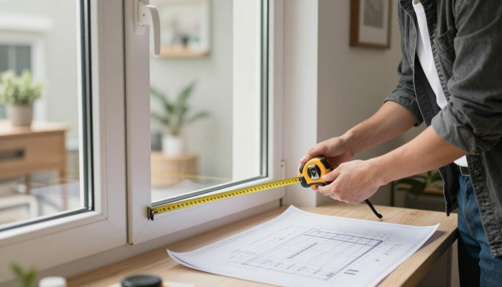 Fensterabmessungen bestimmen