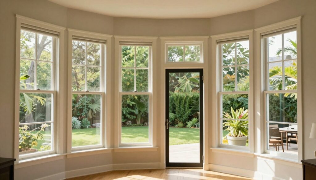 Fensteranordnung und Lichtverhältnisse