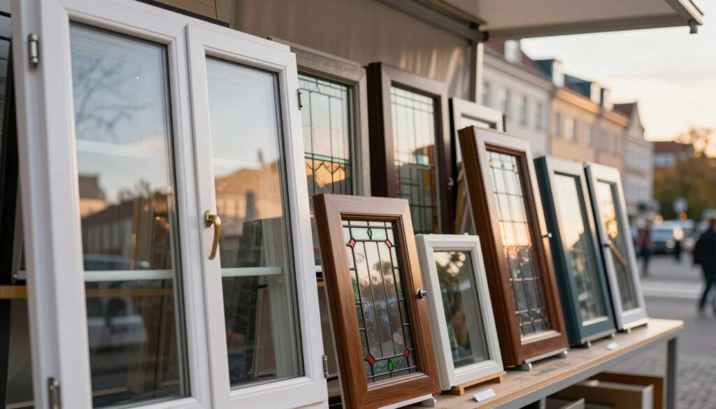 Fensterglas Verglasungstechniken