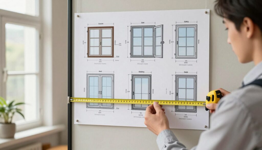 Fenstermaße berechnen