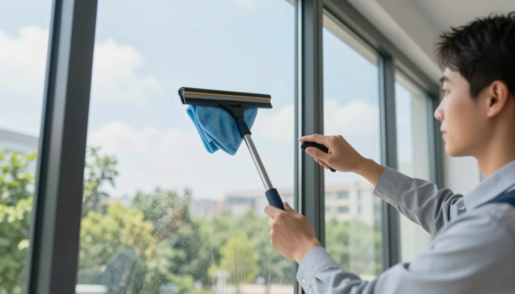Fensterreinigung Technik