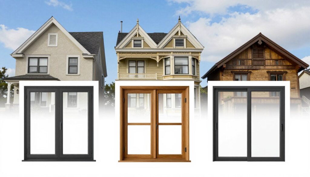 Fensterwahl nach Gebäudetyp