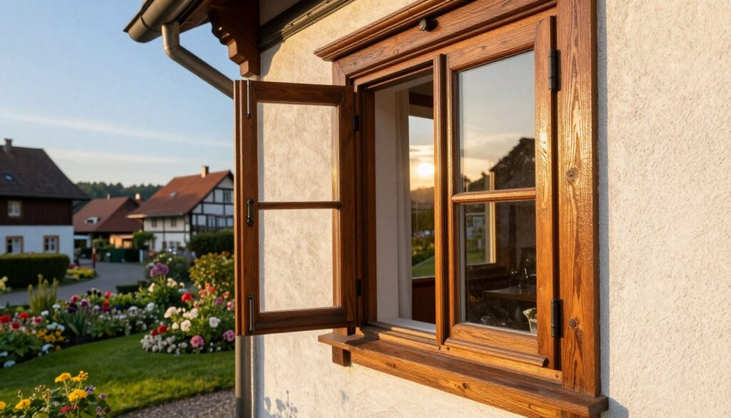 Holzfenster
