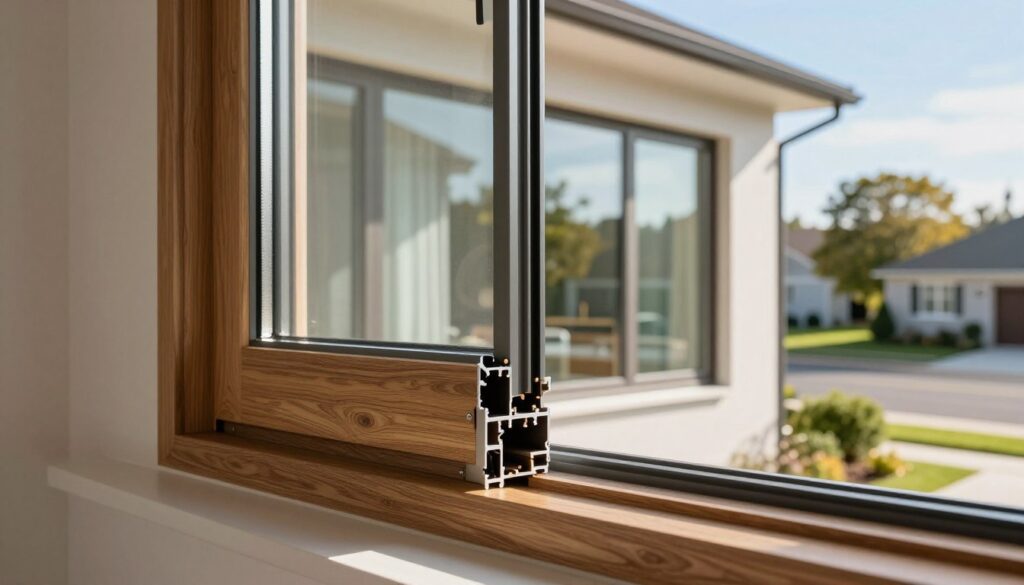 Hybridfenster Materialien