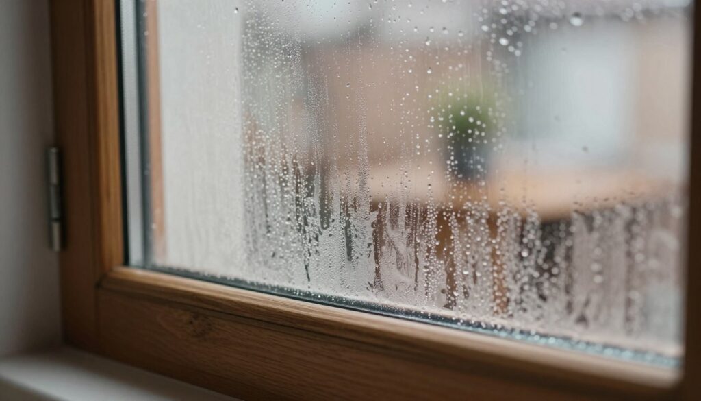 Kondenswasser Fensterrahmen