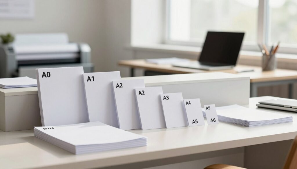 Papierformate DIN A-Reihe