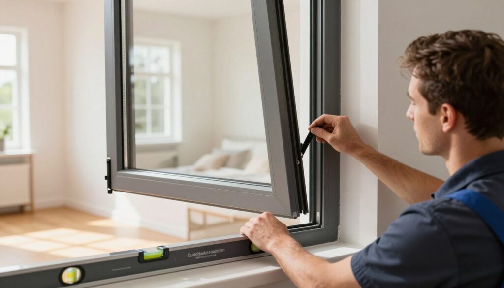 Qualitätsfenster Installation