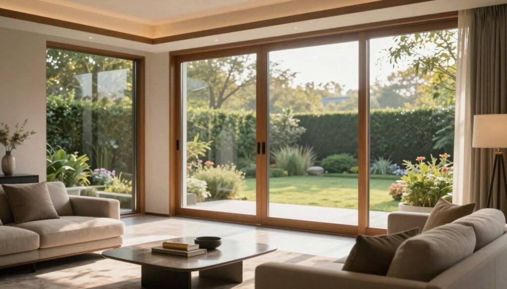 Sicherheit von bodentiefen Fenstern