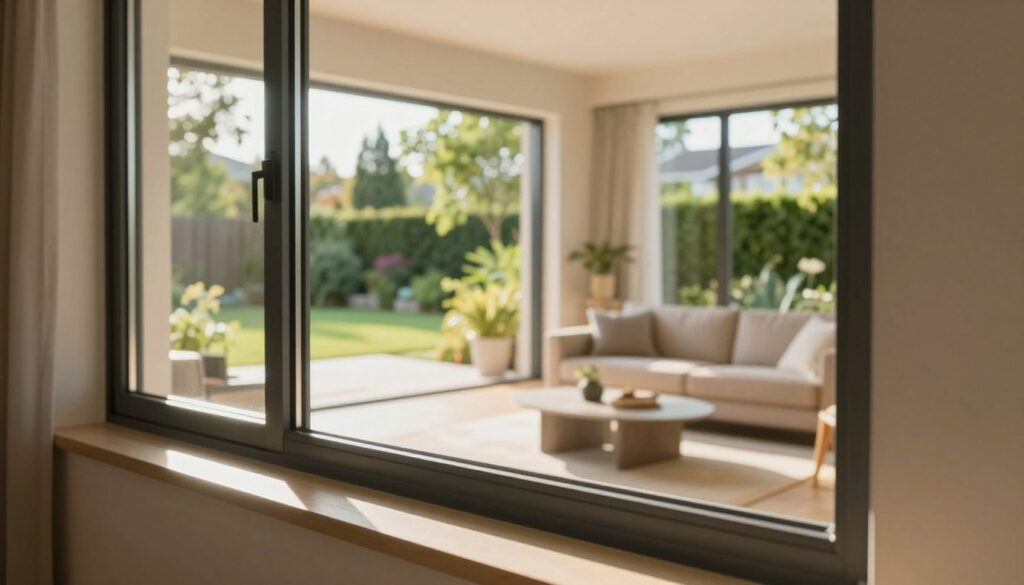 Wärmeschutz durch 3-fach Verglasung