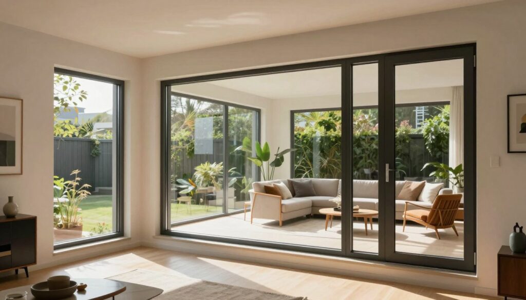 Wärmeschutz durch 3-fach-Verglasung