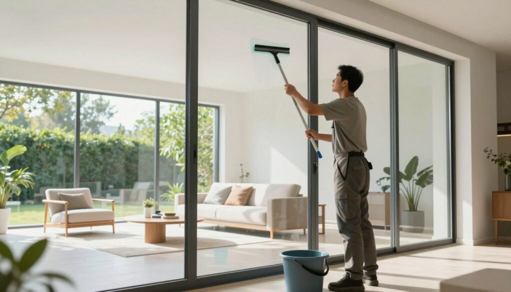 bodentiefe fenster reinigung