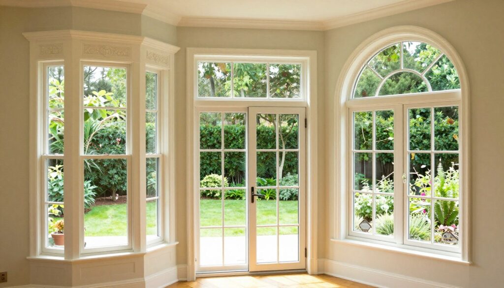 verschiedene Fenstermodelle